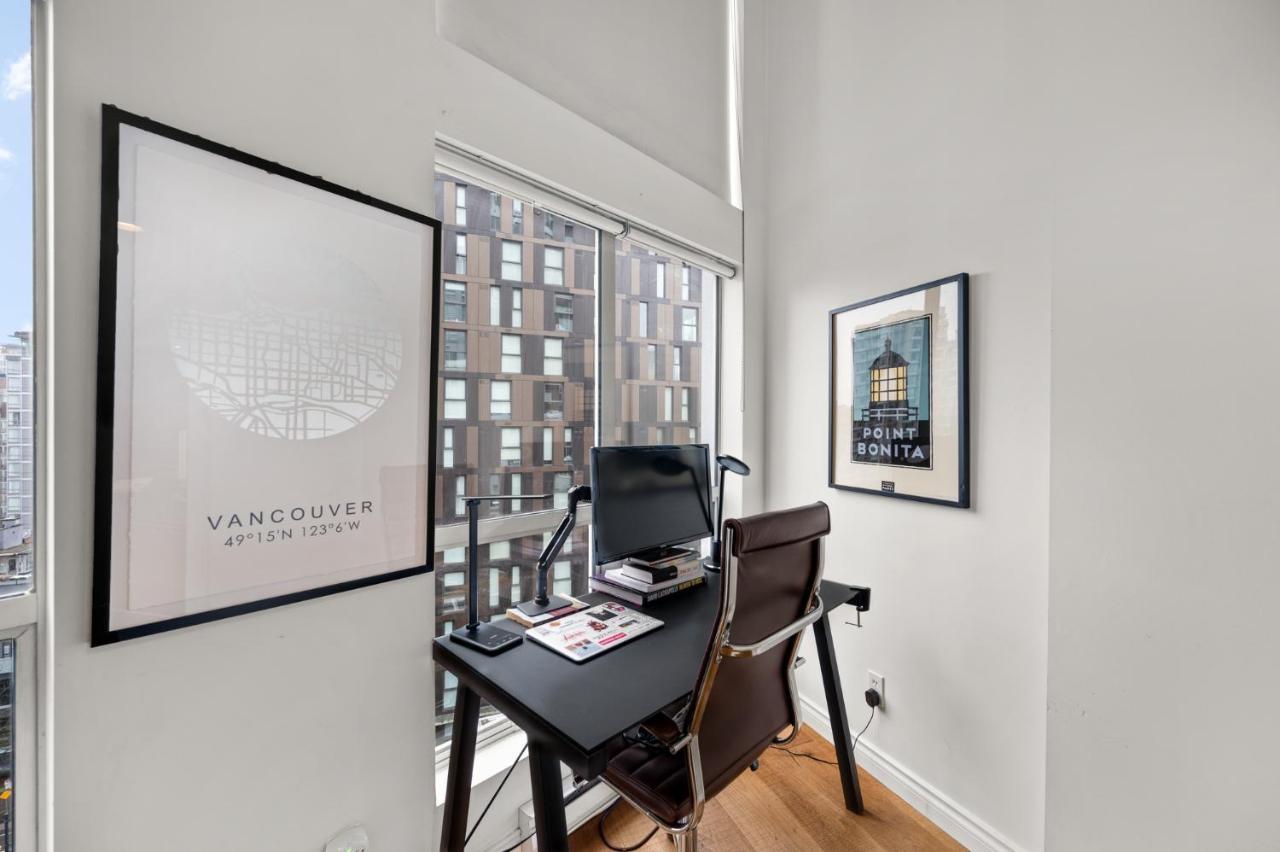 Rare Find Loft With Full Kitchen At Heart Of Downtown Apartment Vancouver Luaran gambar